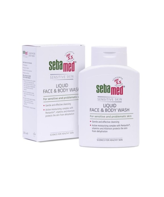 Sữa Rửa Mặt Và Tắm Toàn Thân Sebamed pH5.5 (200ml)