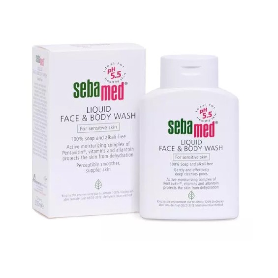 Sữa Rửa Mặt Và Tắm Toàn Thân Sebamed pH5.5 (50ml)