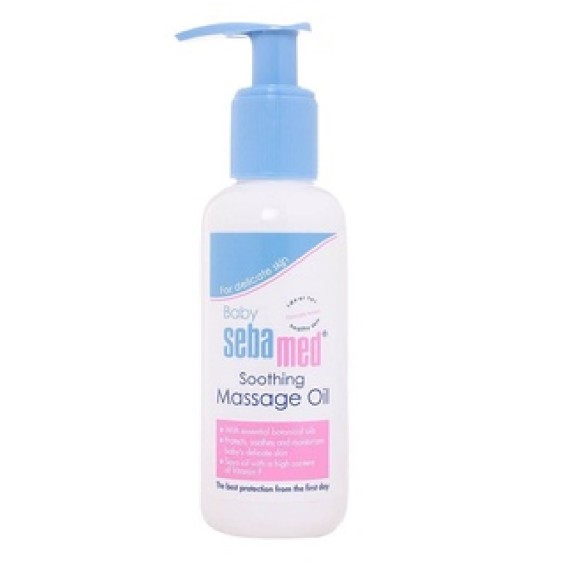 Dầu Massage Dưỡng Ẩm Cho Bé Sebamed pH5.5 (150ml)