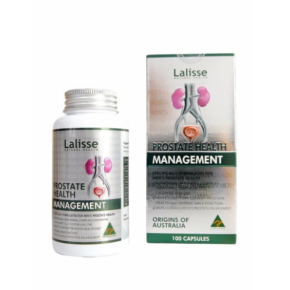 Prostate Health Management Lalisse – Viên Uống Hỗ Trợ Tiền Liệt Tuyến ( Loại 100v)