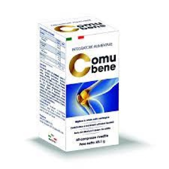 Comubene - Viên Uống Hỗ Trợ Xương Khớp Giúp Xương Chắc Khỏe Lọ 60 Viên - Italy