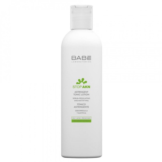 BaBe Stop Akn - Astringent Tonic Lotion Toner Cân Bằng dầu Nhờn Cho Da Dầu Mụn 250ml