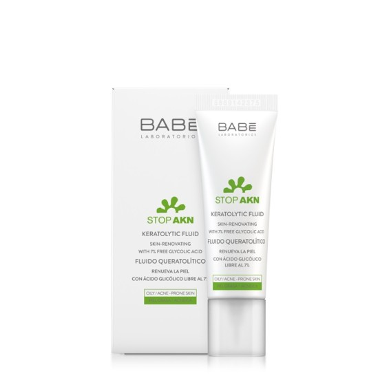 BaBe Stop Akn - Keratolytic Fluid Tẩy Tế Bào Chết Chuyên Sâu 50ml