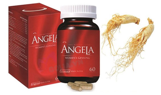 Tăng Cường Sinh Lý Nữ Sâm Angela Gold - Hộp 60 Viên