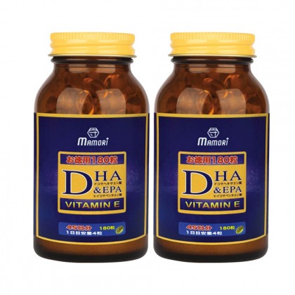 Cải Thiện Trí Nhớ Mamori DHA&EPA (Hộp 180 viên)