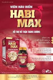 Viên Hỗ Trợ Bổ Thận Tráng Dương, Tăng Khả Năng Sinh Lý Nam Hàu Biển Habi Max - Hộp 30 Viên