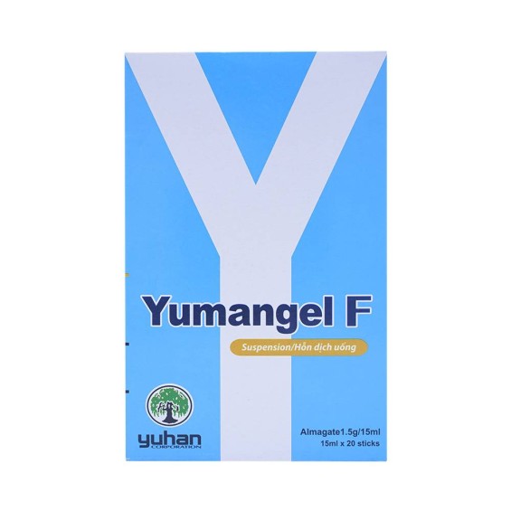 Thuốc Yumangel F Yuhan điều trị loét dạ dày, tá tràng (20 gói x 15ml)