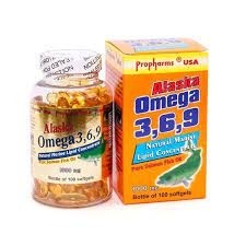 Alaska Omega 369 Propharms USA  Hỗ Trợ Hệ Miễn Dịch Hộp 1 Chai x 100 Viên