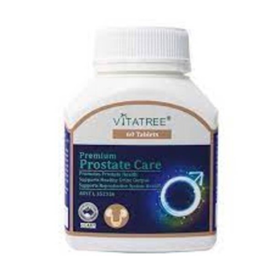 Viên Vitatree Premium Prostate Care Hỗ trợ Sức Khỏe Tuyến Tiền Liệt Hộp 60 viên