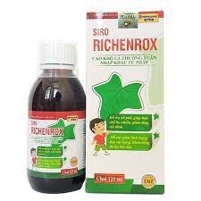 Siro Richenrox Giúp Bổ Phế, Giảm Ho, Tiêu Đờm Chai 125ml