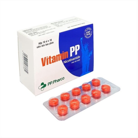 Viên Uống Bổ Sung Vitamin PP Phong Phú Bồi Bổ Sức Khỏe hộp 100 viên